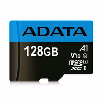 Atmiņas karte ADATA microSD 128GB (UHS-I Class 10) + SD adapteris