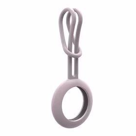 SILICONE ELASTIC maciņš KEY RING PENDANT LOCATOR APPLE AIRTAG rozā