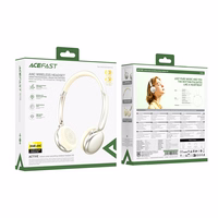 Acefast H8 bezvadu austiņas ar ANC - zeltainas
