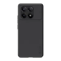 Nillkin Super Frosted Shield Pro viedtālruņa apvalks Xiaomi Redmi K70E/Poco X6 Pro 5G (melns)