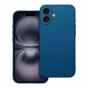 Matēts viedtālruņa apvalks IPHONE 16 Plus zils