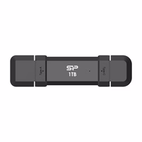 Silicon Power DS72 USB flash drive 1 TB USB Type-A / USB Type-C 3.2 Gen 2 (3.1 Gen 2) Black