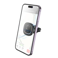 HOCO magnētiskais automašīnas turētājs ventilācijas atverei H72 melns metālisks pelēks