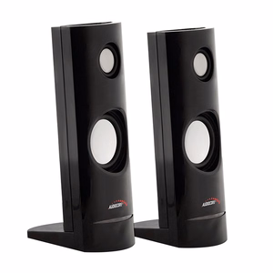 Audiocore AC860 skaļrunis 2 joslas 4 W melns vadu