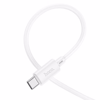 Kabelis USB C uz USB C Hoco 3A 60W 2 m X88 balts