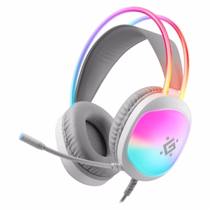 Defender Eclipse RGB austiņas baltas