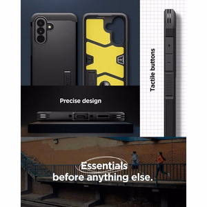 Spigen Tough Armor maciņš Galaxy A37 5G melns