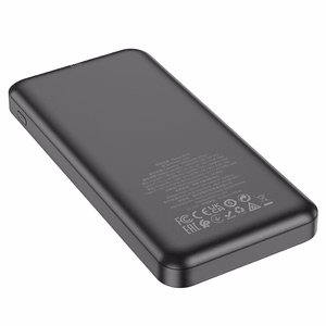 Portatīvais lādētājs (m) Hoco 10000 mAh QC3.0 PD 3A 20W J102 melns
