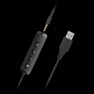 USB datora austiņas Kruger&Matz P3 ar mikrofonu