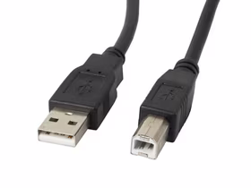 Lanberg CA-USBA-11CC-0030-BK USB cable USB 2.0 3 m USB B melns