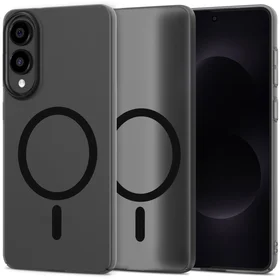 Tech-Protect MagSlim MagSafe viedtālruņa apvalks Samsung Galaxy S25 Edge - matēts melns