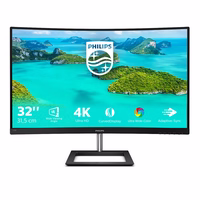 Philips E Line 328E1CA/00 LED display 80 cm (31.5") 3840 x 2160 pixels 4K Ultra HD LCD melns