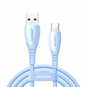 Joyroom S-A59 Vibrant Series 3A USB-A - USB-C kabelis 1.2m - zils