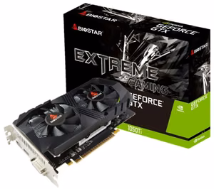 Biostar GeForce GTX1050Ti NVIDIA GeForce GTX 1050 Ti 4 GB GDDR5