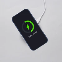 FULL MATTE MAG COVER viedtālruņa apvalks saderīgs ar Magnētisko uzlādi IPHONE 11 zila