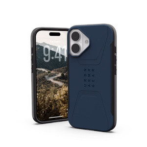 UAG Civilian MagSafe maciņš iPhone 17 - tumši zils zils