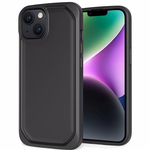 Raptic X-Doria Slim viedtālruņa apvalks iPhone 14 Plus aizmugures vāciņš melns