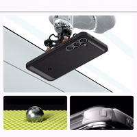 Spigen Rugged Armor Mag MagSafe Viedtālruņa apvalks Samsung Galaxy S25 - matēta melna