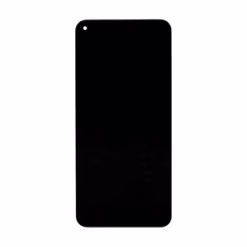 LCD displejs Xiaomi Redmi Note 9 5G melns Augstākās kvalitātes