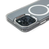 Wozinsky Spīdīgais apvalks ar Magnētisko Samsung Galaxy S25 - Caurspīdīgs ar Spīdumiem