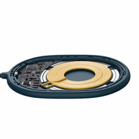 Baseus indukcijas lādētājs LIGHT magnētisks Iphone 12 ar Type C kabeli (WXQJ-03) zils