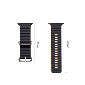 Tech-Protect IconBand Pro siksniņa Apple Watch 4/5/6/7/8/9/SE/Ultra 1/2 42/44/45/49 mm oranža-melna