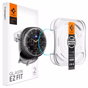 Spigen Glas.TR ”Ez-Fit” rūdīts stikls Samsung Galaxy Watch 8 46mm - caurspīdīgs