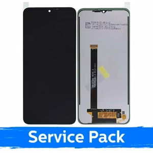LCD Display Compatible With Samsung G736 Xcover 6 Pro Black (Service Pack)