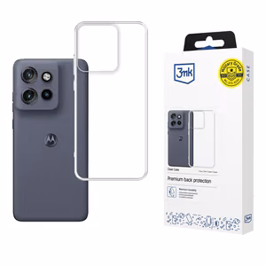 3mk Clear Maciņš for Motorola Edge 60 NEO 5G - caurspīdīgs