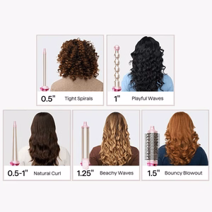 Hair styling comb Wavytalk Heatwave Pro pink