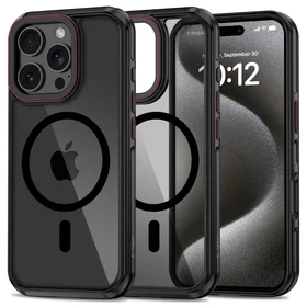 Tech-Protect MagHybrid Magnētiskais viedtālruņa apvalks iPhone 16 Pro - melna