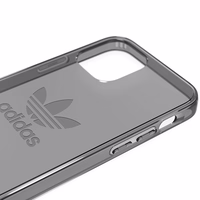 Adidas OR Aizsargstikls skaidrs apvalks iPhone 12 / iPhone 12 Pro - melns