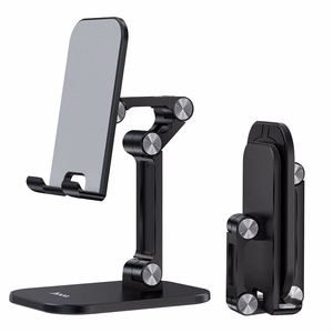 HOCO saliekamais galda statīvs PH34 (4,7" - 13") melns