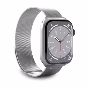 Puro Milanese nerūsējošā tērauda siksniņa Apple Watch 42 / 44 / 45 / 49 mm – sudraba krāsā