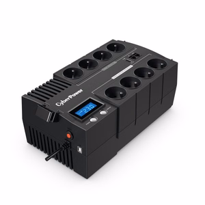 CyberPower BR700ELCD-FR nepārtrauktās barošanas avots (UPS) Line-Interactive 0.7 kVA 420 W 8 AC kontaktligzdas