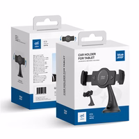 zils STAR Wide car turētājs for tablet 4-13" windshield mount melns