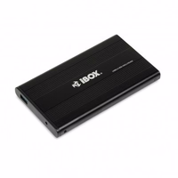 iBox HD-02 HDD enclosure melns 2.5"