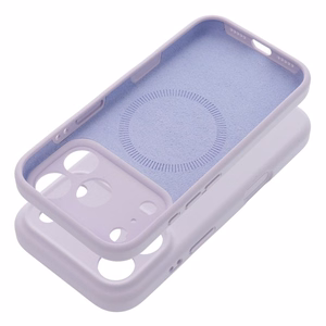 Maciņš iPhone 16 Forcell F-Protect Rubber Premium, saderīgs ar MagSafe, violets