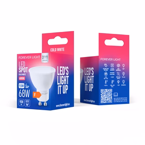 Forever Light LED Bulb GU10 9.5W 920lm 6000K class F