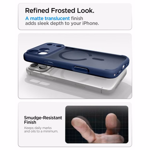 Spigen Ultra Hybrid MagSafe maciņš iPhone 18 Pro Max / 17 Pro Max, tumši zils