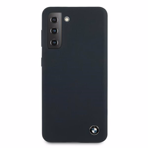 BMW BMHCS21SSILNA vacins S21 G991, tumsi zils, Silicone Signature hardcase
