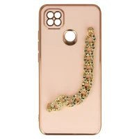 Trend viedtālruņa apvalks Xiaomi Redmi 10A dizains 4 gaiši rozā