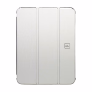 Tucano Satin atverams vāciņš ierīcei iPad 11" (2025) / iPad 10.9" (2022), sudraba krāsā