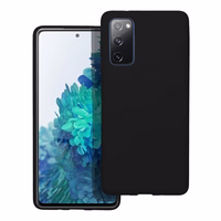 Viedtālruņa silikona apvalks SAMSUNG S20 FE / S20 FE 5G - melns