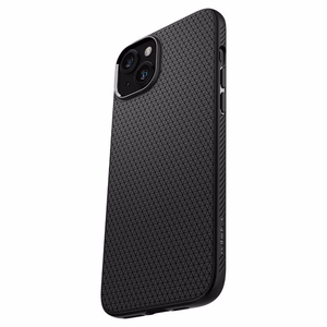 Spigen Liquid Air viedtālruņa apvalks iPhone 15 Plus - matēts melns