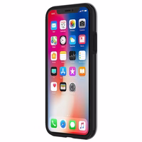 Incipio DualPro sporta - maciņš iPhone X (melns/Smoke)