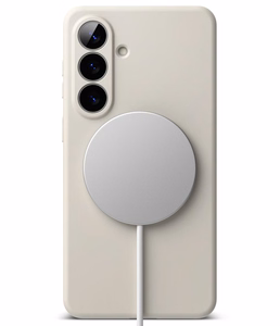 Ringke Silikona MagSafe Maciņš for Samsung Galaxy S26 - bēšs