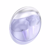 HOCO bezvadu austiņas bluetooth TWS EW202 violetas