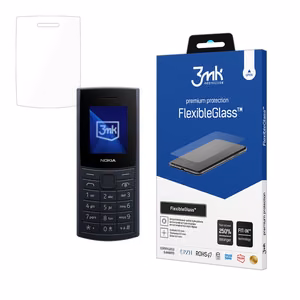 3mk FlexibleGlass – tālruņa ekrāna aizsargs modelim Nokia 110 4G 2023