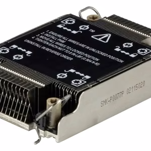 Supermicro SNK-P0077P datora dzesēšanas sistēma Procesora radiators melns, nerūsējošais tērauds